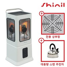 신일 하이라이트 오방난로 전기히터 무취 무소음 에코플러스 순간발열 SEH-5EHLC 화이트색상, 화이트