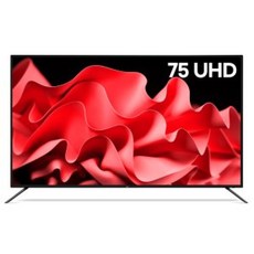 [와사비망고] UHD 4K TV 190cm(75) ZEN U750 UHDTV Max HDR [기사 설치] 스탠드형