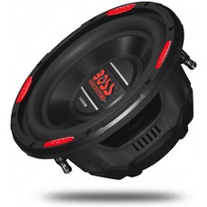 BOSS 오디오 시스템 AR100DVC 10인치 자동차 서브우퍼 - 1400와트의 최대 전력 듀얼 4옴 음성 코일 개별 판매, 단일옵션