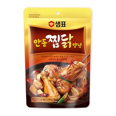 샘표 안동찜닭 양념, 210g, 3개