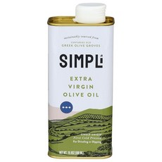 Simpli 100% 그리스산 엑스트라 버진 올리브 오일 100% Greek Extra Virgin Olive Oil, 1개, 500ml