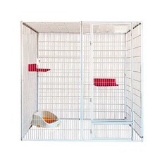 고양이 격리장 호텔 실내 대형 울타리 케이지 놀이터, 150cm 150x150, 1개
