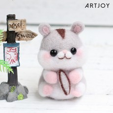 아트조이복숭아토끼