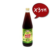 [Inno Superfood] 이노 슈퍼푸드 100% 유기농 노니 주스 1000ml_X3, 3개, 1L