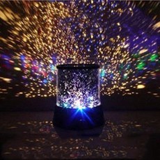 LED 프로젝터 칠색 무드등 수면등 아이디어 선물 기발한 별하늘등, 큐피드