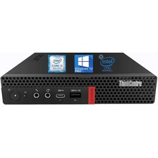 Lenovo ThinkCenter M720q Tiny Desktop Computer Intel i38100 16GB RAM 512GB NVMe 4K 모니터 지원 디스플레이 포트 - i38100