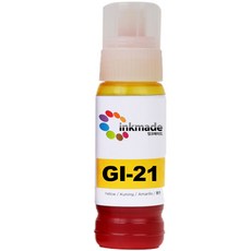 GI-21 호환잉크 PIXMA G1220 G2260 G3260, 4.노랑호환잉크 - g3260