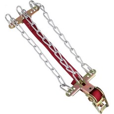 SOLUSTRE 자동차 직물 체인 솔루스트레 3 스노우 아이스 겨울 스트랩 SUV 휠 Q1641615, 42X12CM, 1개