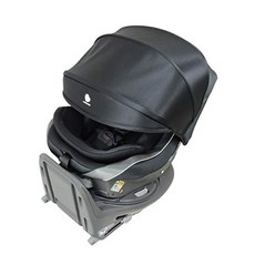 LEAMAN (리먼) ISOFIX 고정 어린이 시트 회전식 신생아에서 4 세 라쿠르 ISOFIX 티에라 블랙 0 개월 ~, 상세페이지 참조