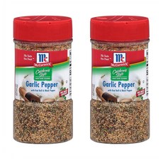 맥코믹 캘리포니아 스타일 갈릭 페퍼 212g 2통 콜스 그라인드 블렌드 McCormick California Style Coarse Grind Blend Garlic Pepper (7.5 oz.), 1개