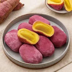 [시루조아] 굳지않는 특허기술 군고구마 떡 500g, 1개