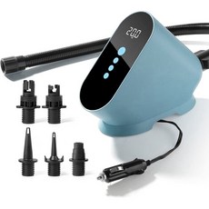 20PSI 고압 공기 팽창기 보트 지능형 휴대용 풍선 펌프 야외 패들 보드