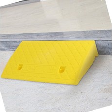 도화동커머스 계단 문턱 휠체어 진입판 50X27X9CM 옐로우 접이식경사로 무장애이동도구