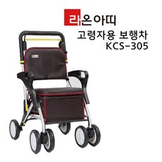 한의노인보행보조차 KCS 305 다목적노인실버카 보행기 노인용보행차 보행실전차 보행보조기 할머니유모차 환자보행차 노인유모차, 1개