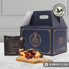 산과들에 [산과들에] 하루견과류 원데이프리미엄100입 선물세트, 1