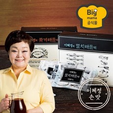 빅마마 이혜정 멸치+꽃게 해물 다시팩 2종, 없음, 상세설명 참조