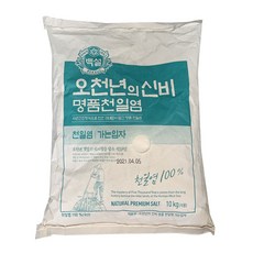 백설 오천년의 신비 명품천일염, 10kg, 1개