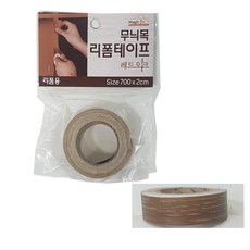 한솔PS 무늬목 리폼 테이프 레드오크 마루바닥 모서리 흠집 보수용테이프, 1개, 레드