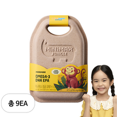 동아제약 미니막스 정글 오메가 3 DHA EPA, 9개, 96정