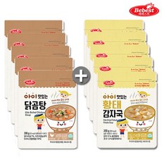 베베스트 BEBEST 아이 맛있는 아이국 10개 8종 택1 (추가증정 200g 11월 행사중), 닭곰탕5+감자국5, 2kg, 1세트