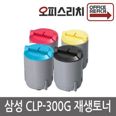 삼성 CLP-300G 고품질출력 재생토너 CLP-K300A, 1개, 검정