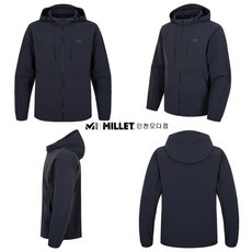 밀레 밀레 루트업 듀얼 자켓_MXTSF011A (하의품번MXTSH011) 신축성 우수 후드 일체형 일상 등산 운동 작업복