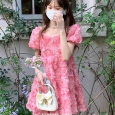 꽃잎입체스커트