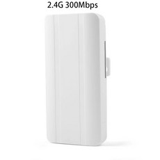 HUI Tenda 야외 무선 와이파이 브리지 PTP 장거리 확장기 AP 리피터 모드 24V POE 300Mbps 900Mbps 2.4G 5.8G CPE 브리지, 1PCS 2.4Ghz 300Mbps, 1개 - 무선브릿지