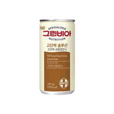 정식품 그린비아 고단백 솔루션 고담백 균형영양식, 200ml, 1개 - 메디비아