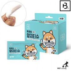 브리더랩 똑똑똑 핑거 양치티슈 30매 (딸기향)