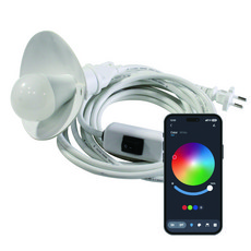 스마트 wifi LED 캠핑등 파티라이트세트, 1세트, 화이트