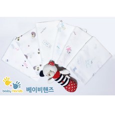 썬앤베이비 베이비핸즈 순면나염손수건 5장 10장