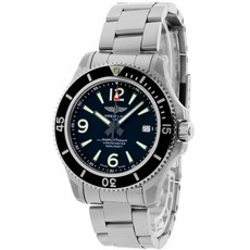 305384 / BREITLING Superocean 42 Black Dial Stainless Steel Men's Watch A17366021B1A1