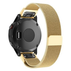 Garmin Descent Mk2S D2 Delta S 스트랩 가민 QUICKFIT 20mm 스테인리스강 시계 줄 금속 자석 빠른 손목 밴드 제거