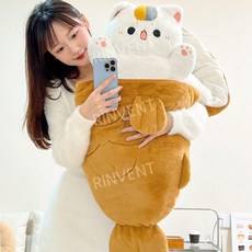 Tik Tok 까꿍 붕어빵 인형 당근토끼 발렌타인데이선, 2. 오리지널 정품스팟 2차배송-도미구이 고양이, 1. 30 cm(수납 플러스 우선 배송)