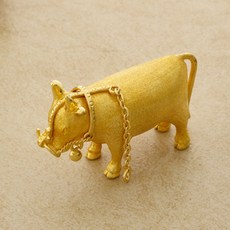한국공인금거래소 황금소 3.75g 순금 동물 24K 선물