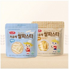 베베스트 처음에 쌀파스타 2종 묶음, 백미+현미, 1개