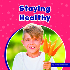 (영문도서) Staying Healthy Hardcover, Pebble Books, English, 9781663976802
