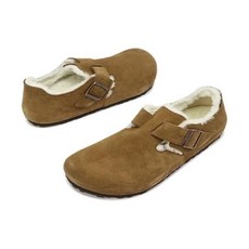 [갤러리아] 버켄스탁(BIRKENSTOCK)F/W 버켄스탁 [런던] 브라운 퍼 남성 스니커즈 (REGULAR) RFSO0F113
