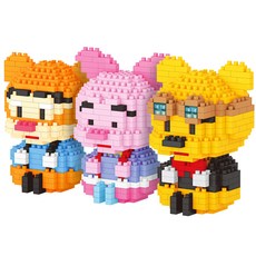 BABU BIG 검은고양이 대형 나노블럭 8806 혼합색상 1개 상품 이미지