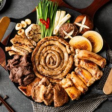 곱이곱빼기 전라도청년 소곱창 한판세트(소곱창+소통대창+소막창+소염통), 1개