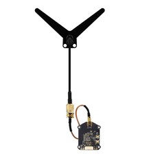 HGLRC 1.2G 1.6W VTX 9CH 1600MW 전환 가능 NTSC 또는 PAL FPV 송신기 모듈 RC FPV 장거리 드론용, 1개