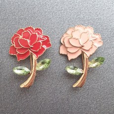 이플린카네이션브로치