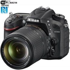 니콘 D7200 24.2 MP DX-Format Digital SLR 카메라 18-140mm VR 렌즈(검은색)(재생) : 카메라 &amp; 사진, 단일옵션