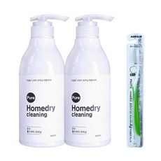 순수 홈드라이크리닝 세제 450ml 은나노칫솔 증정 중성세제 울세제 액체세제, 2개