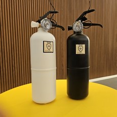 차량용소화기 KFI 국가검증 캠핑 가정용 휴대용 co2소화기 1kg KP-24154, 1개, 블랙, 700g