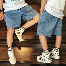 주니어데님와이드팬츠