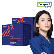 동국제약 마이핏 이보영 멀티비타민 올인원 2개월분 종합비타민 영양제, 2박스, 60정