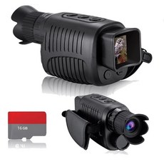 1080P HD Monocular Night Vision Infrared 5X Digital Zoom Hunting Telescope With 16G TF Card For Outd