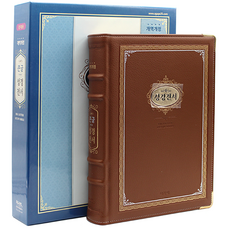 아가페 개역개정 큰글 성경전서 강대용단본 브라운